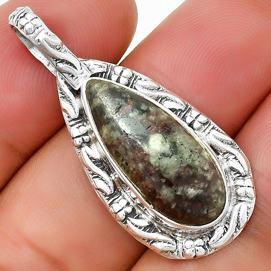 Natural Russian Eudialyte Pendant P-1375 SDP131375