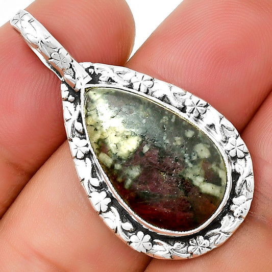 Natural Russian Eudialyte Pendant P-1375 SDP131382