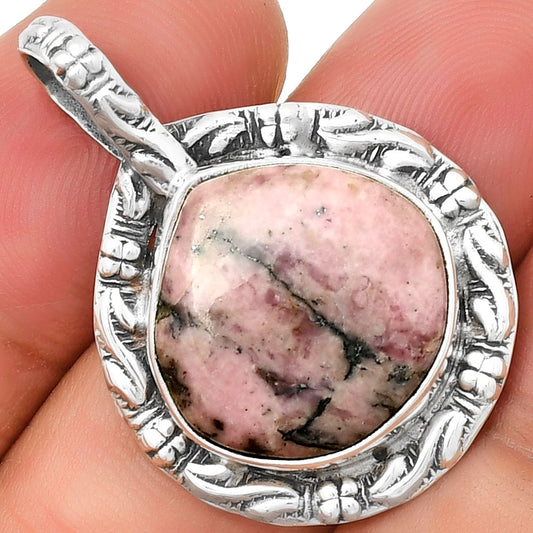 Natural Rhodonite Pendant P-1375 SDP131388