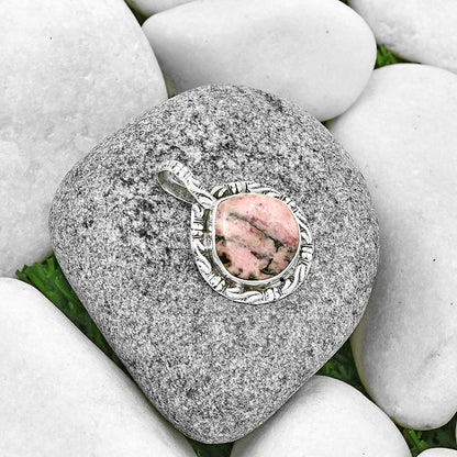 Natural Rhodonite Pendant P-1375 SDP131388