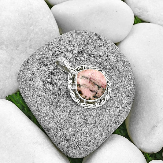 Natural Rhodonite Pendant P-1375 SDP131388