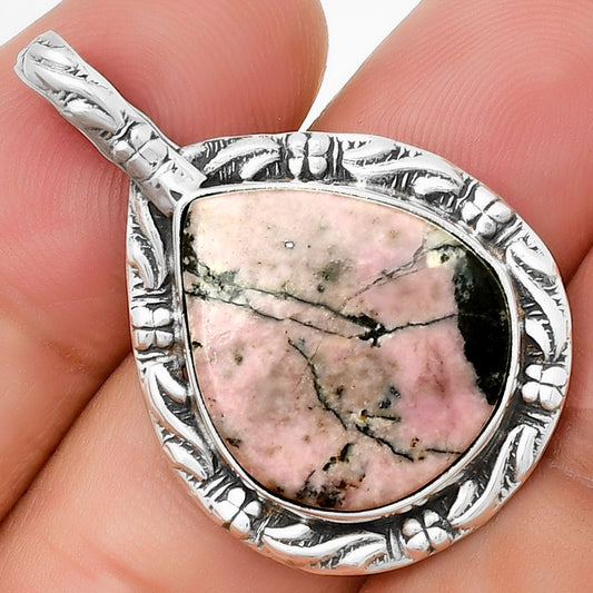 Natural Rhodonite Pendant P-1375 SDP131393