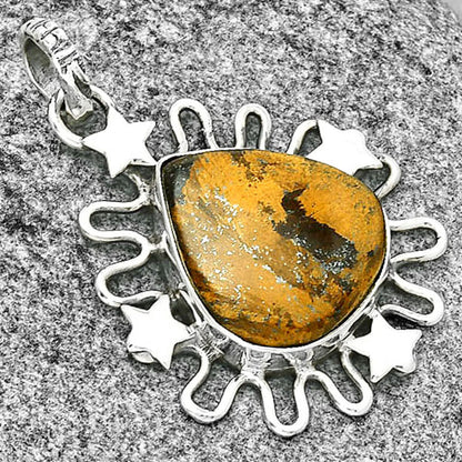 Star - Natural Bronzite Pendant P-1454 SDP131400