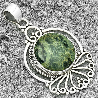 Natural Star Galaxy Jasper Pendant P-1544 SDP131447