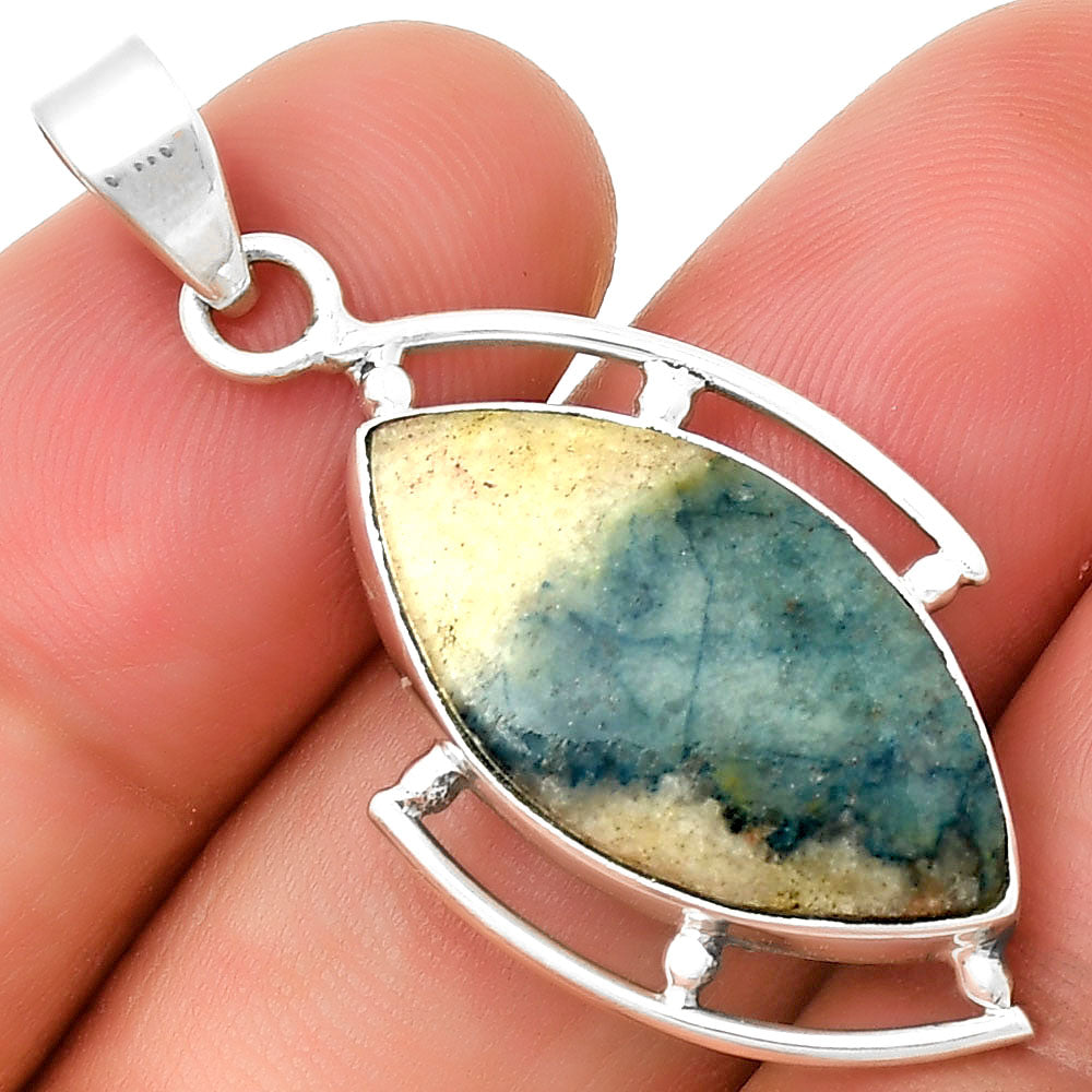 Natural Blue Scheelite - Turkey Pendant P-1274 SDP131450