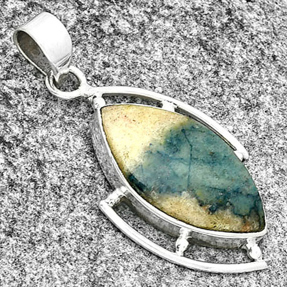 Natural Blue Scheelite - Turkey Pendant P-1274 SDP131450