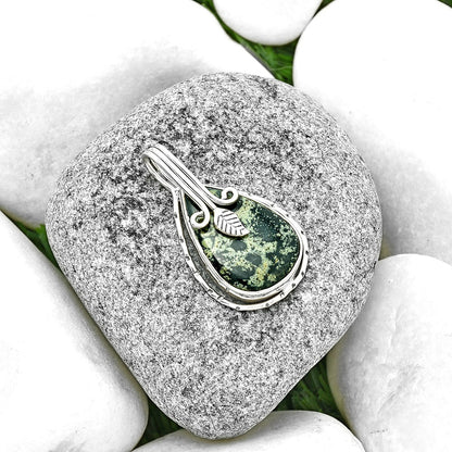 Natural Star Galaxy Jasper Pendant P-1643 SDP131522