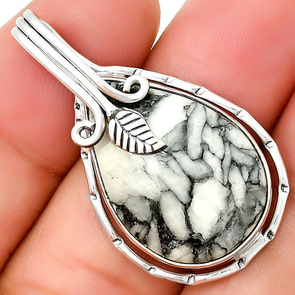 Natural Pinolith Stone Pendant P-1643 SDP131533