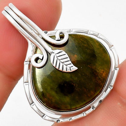 Natural Chrome Chalcedony Pendant P-1643 SDP131539
