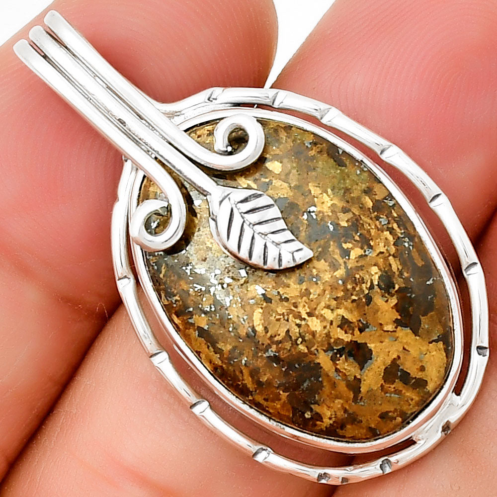 Natural Bronzite Pendant P-1643 SDP131542