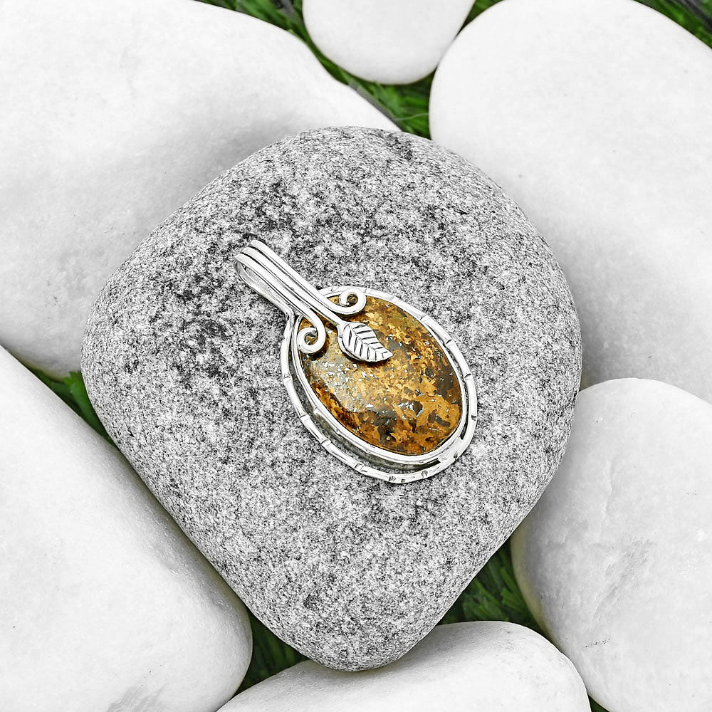 Natural Bronzite Pendant P-1643 SDP131542