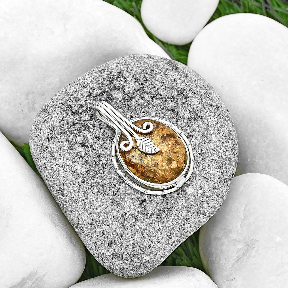 Natural Bronzite Pendant P-1643 SDP131543