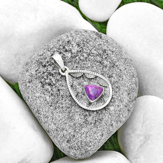Copper Purple Turquoise - Arizona Pendant P-1631 SDP131574