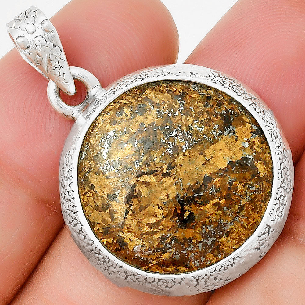 Natural Bronzite Pendant P-1538 SDP131679