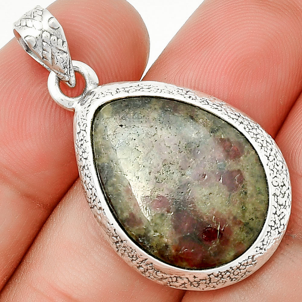 Natural Russian Eudialyte Pendant P-1538 SDP131683
