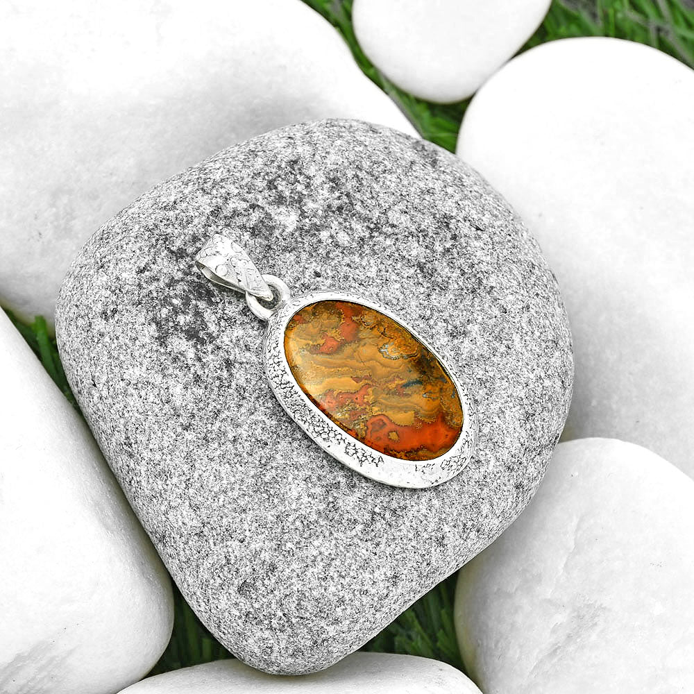 Natural Rare Cady Mountain Agate Pendant P-1538 SDP131686