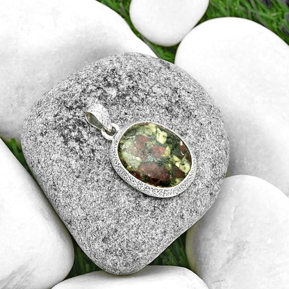 Natural Russian Eudialyte Pendant P-1538 SDP131696