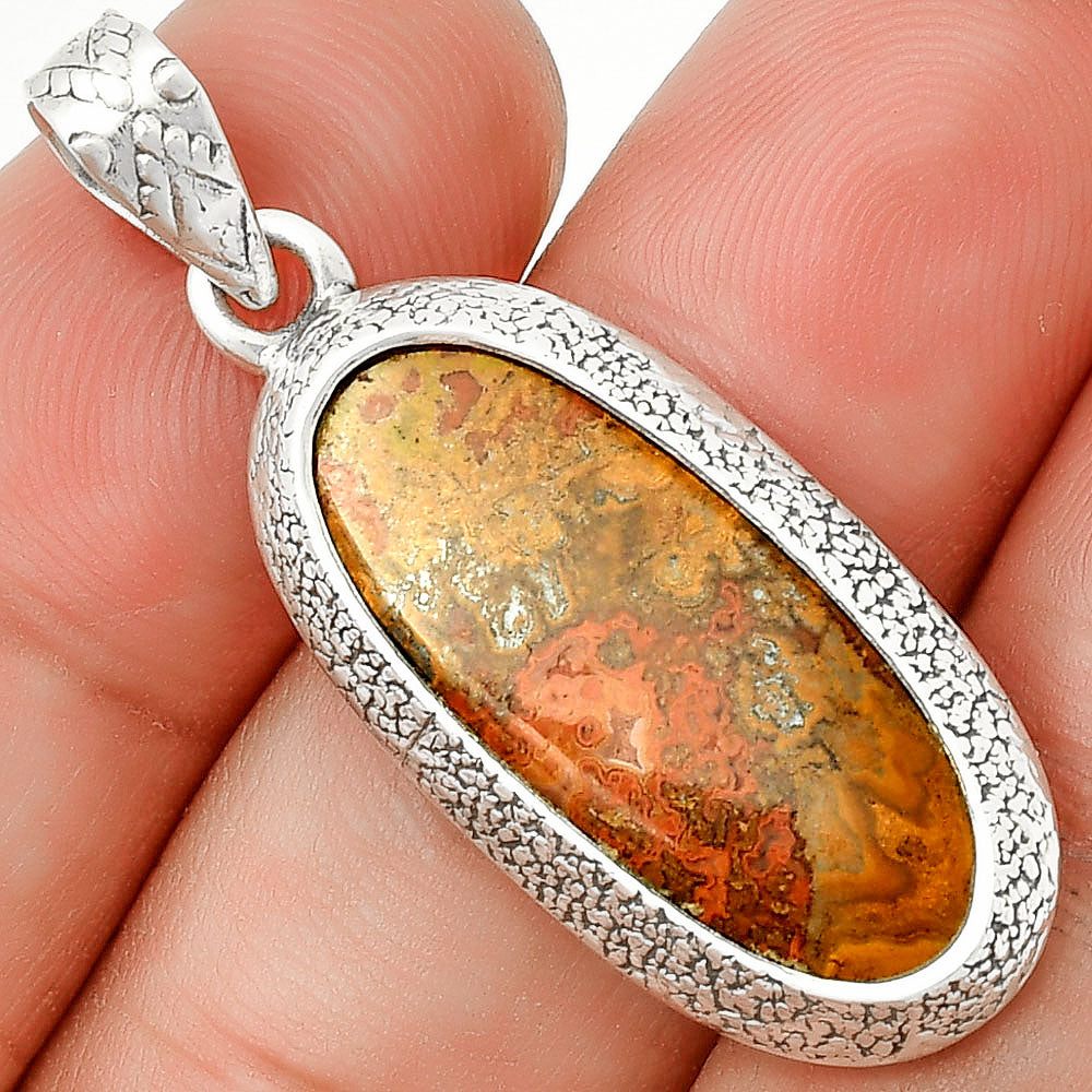 Natural Rare Cady Mountain Agate Pendant P-1538 SDP131697