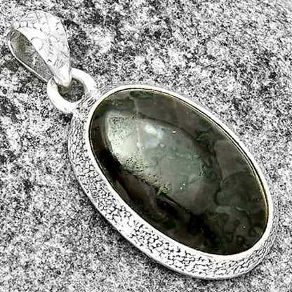 Natural Indigo Gabbro Pendant P-1538 SDP131704