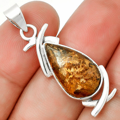 Natural Bronzite Pendant P-1428 SDP131737