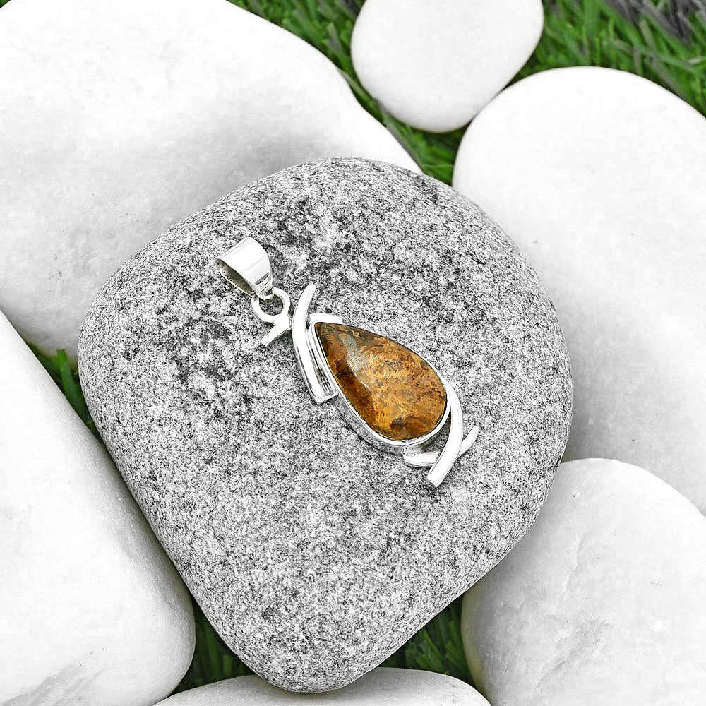 Natural Bronzite Pendant P-1428 SDP131737