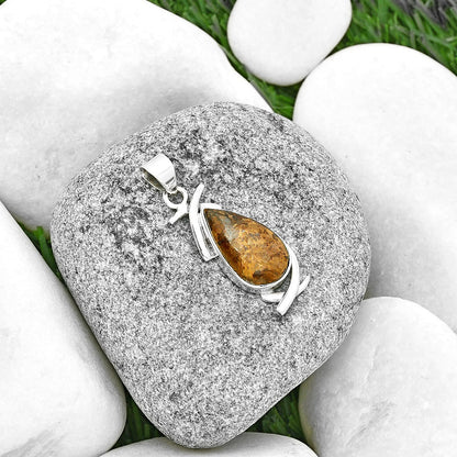 Natural Bronzite Pendant P-1428 SDP131737