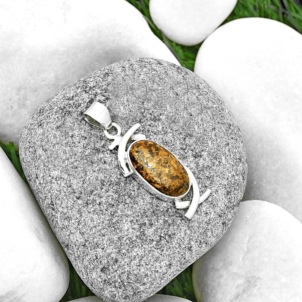 Natural Bronzite Pendant P-1428 SDP131740