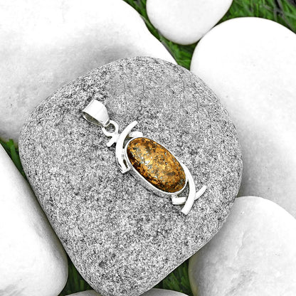 Natural Bronzite Pendant P-1428 SDP131740