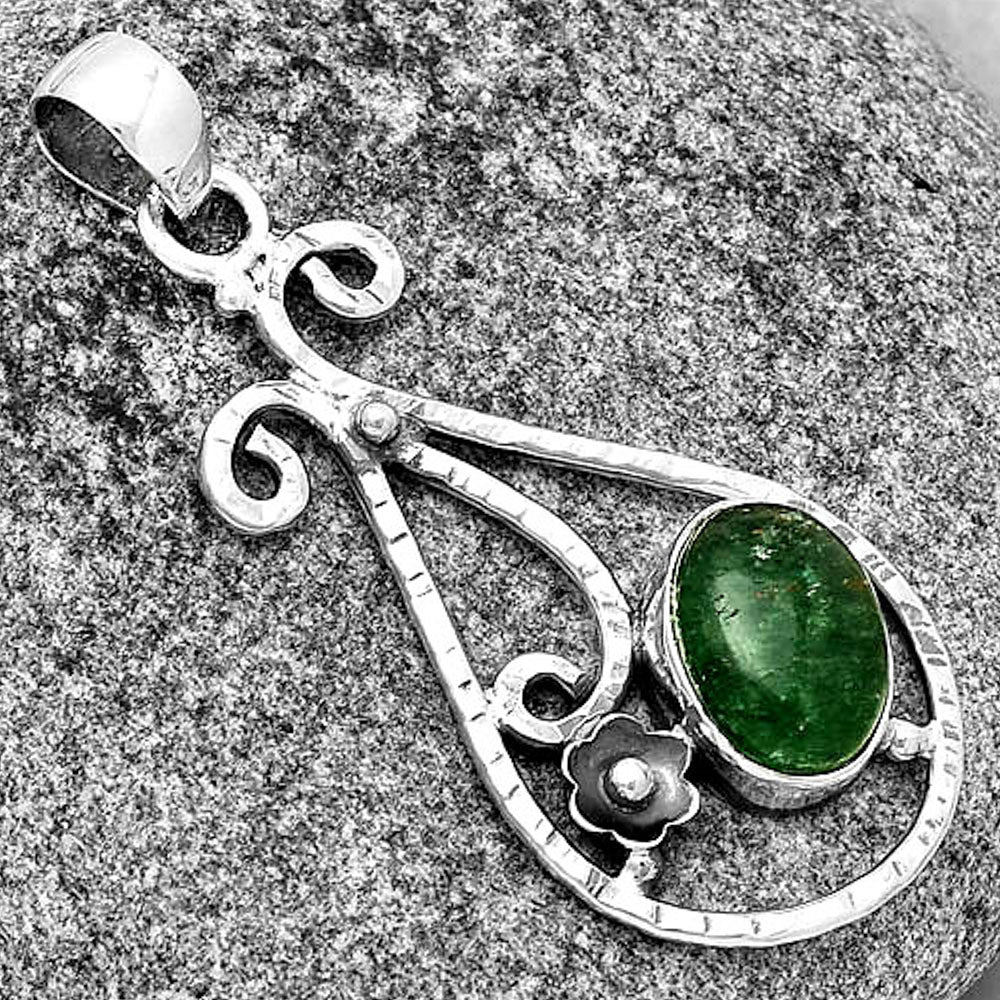 Natural Green Aventurine Pendant P-1714 SDP131876