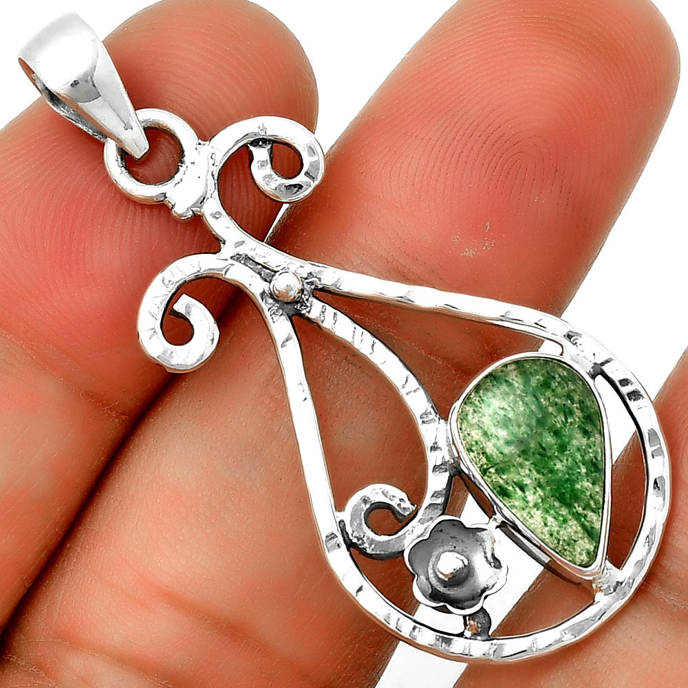 Natural Green Aventurine Pendant P-1714 SDP131878