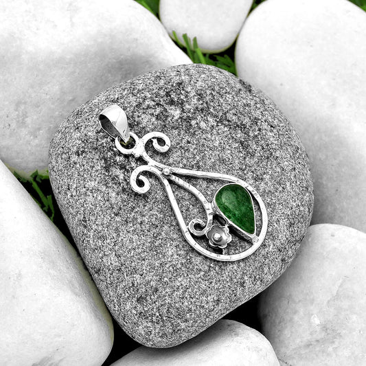 Natural Green Aventurine Pendant P-1714 SDP131878