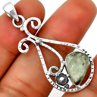 Natural Aquamarine Rough - Brazil Pendant P-1714 SDP131890
