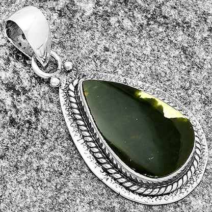 Natural Chrome Chalcedony Pendant P-1181 SDP131976