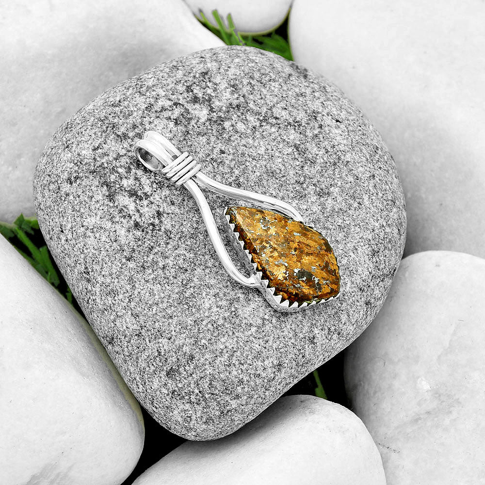 Natural Bronzite Pendant P-1587 SDP131985