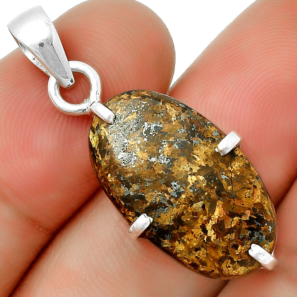 Natural Bronzite Pendant P-1013 SDP132114