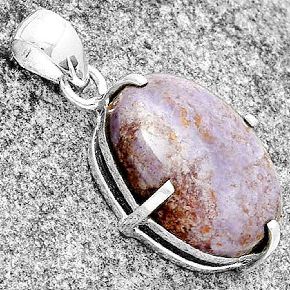 Natural Lavender Jade Pendant P-1013 SDP132123