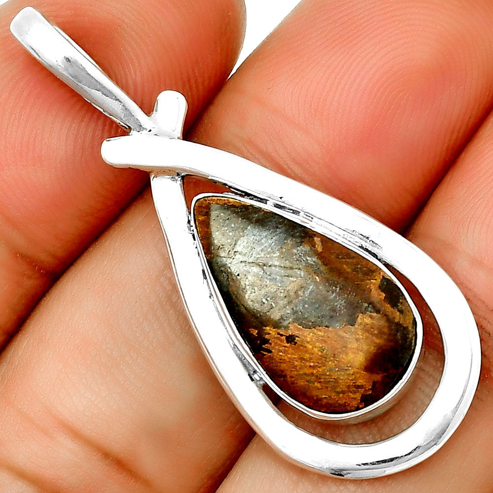 Natural Bronzite Pendant P-1314 SDP132211