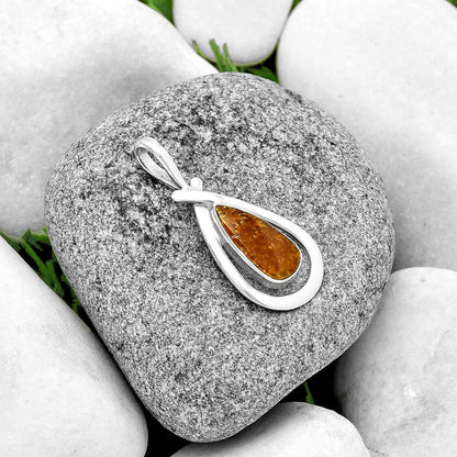 Natural Sutured Ammonite - Madagascar Pendant P-1314 SDP132226