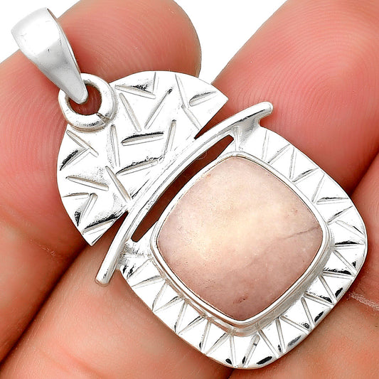 Natural Pink Scolecite Pendant P-1191 SDP132374