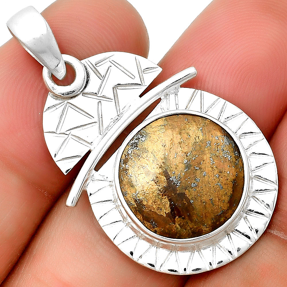 Natural Bronzite Pendant P-1191 SDP132376