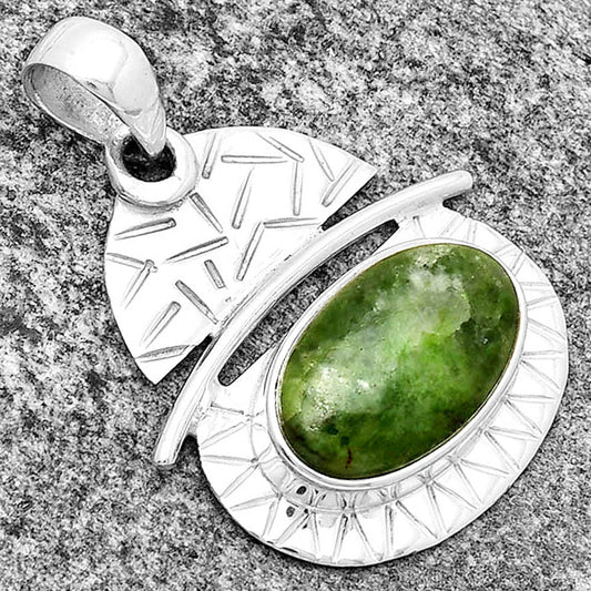 Natural Serpentine Pendant P-1191 SDP132383