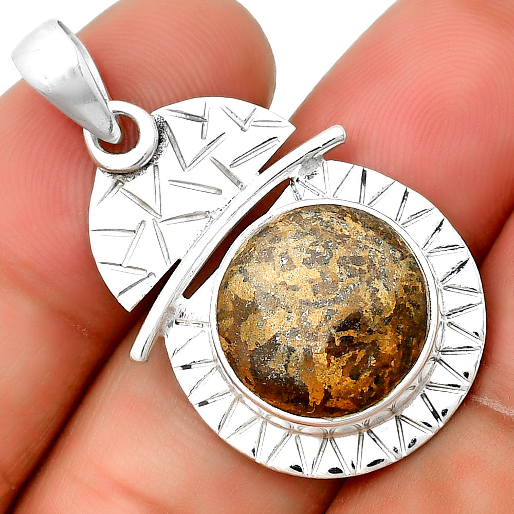 Natural Bronzite Pendant P-1191 SDP132384