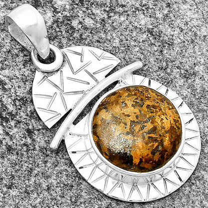 Natural Bronzite Pendant P-1191 SDP132384