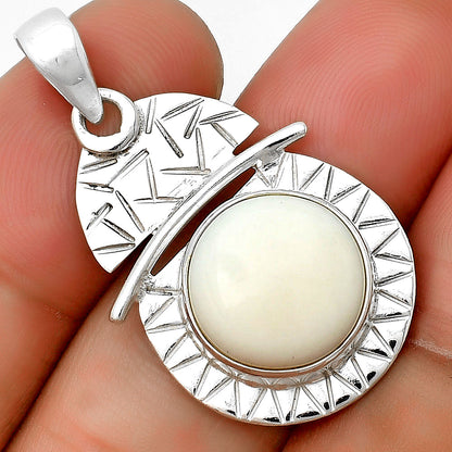 Natural White Opal Pendant P-1191 SDP132388