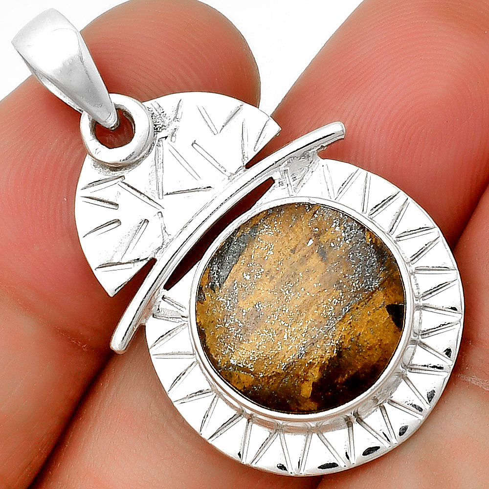 Natural Bronzite Pendant P-1191 SDP132397