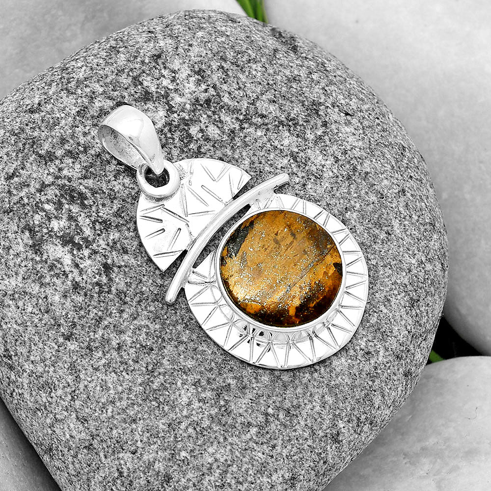 Natural Bronzite Pendant P-1191 SDP132397