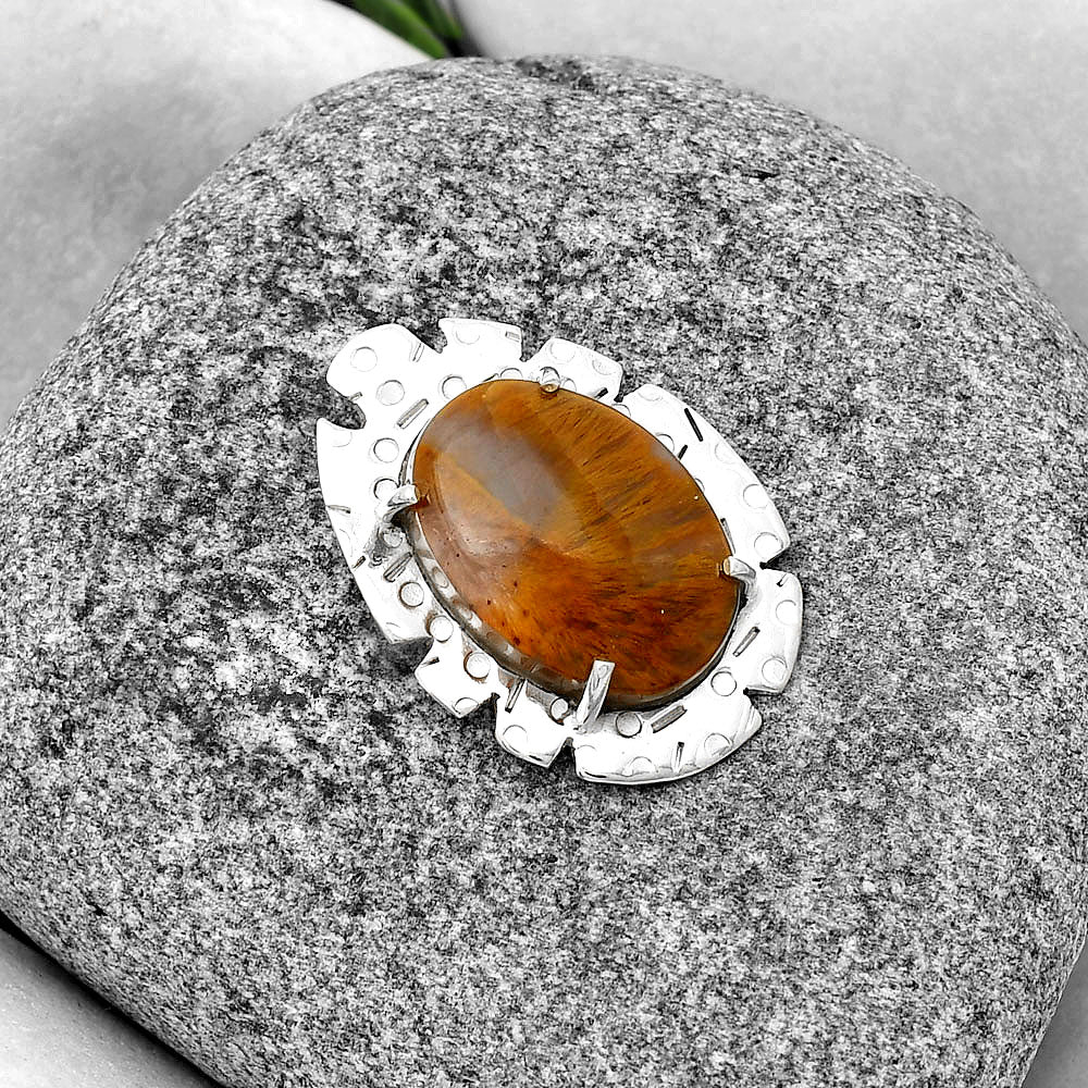 Natural Sandalwood Pendant P-1292 SDP132437