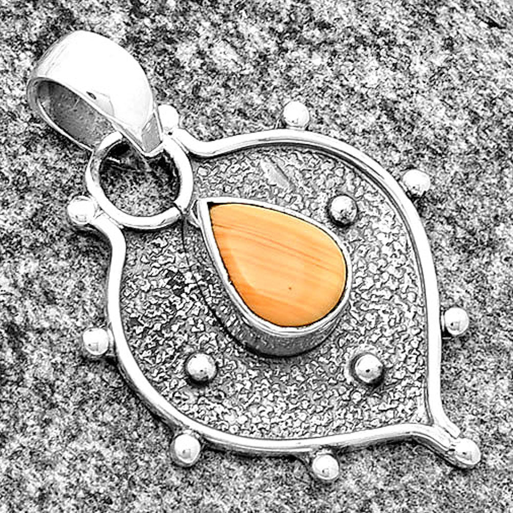 Natural Spiny Oyster Shell - Arizona Pendant P-1403 SDP132439