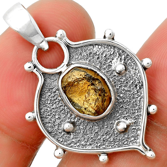 Natural Rare Kornerupine Rough Pendant P-1403 SDP132454