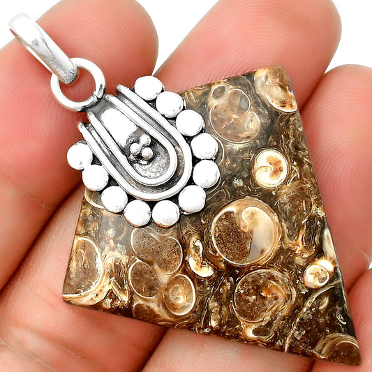 Natural Turtella Jasper - USA Pendant P-1599 SDP132472